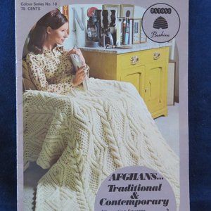 PATONS AFGHANS No. 10 Vintage (#862)